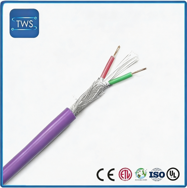 Industrial Control Cable 2C Bare Copper/Tinned Copper PVC Jacket