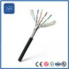 PVC Bare Copper with Filling, Aluminum Foil & Braid Shield Drag Chain CAT5E Cable 