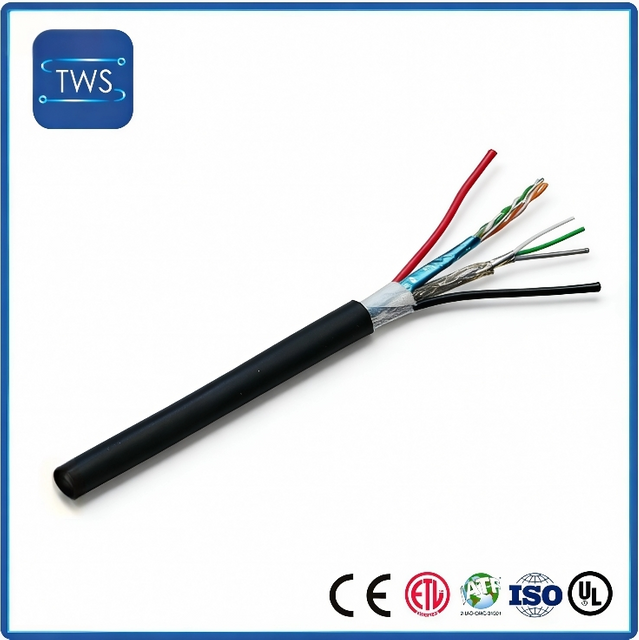 Automotive Composite Cable CAT5E + USB + Power Cable Bare Copper & Tinned Copper