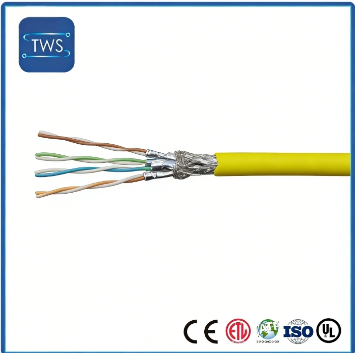 High Quality S/FTP CAT6A LSZH Cable for Home
