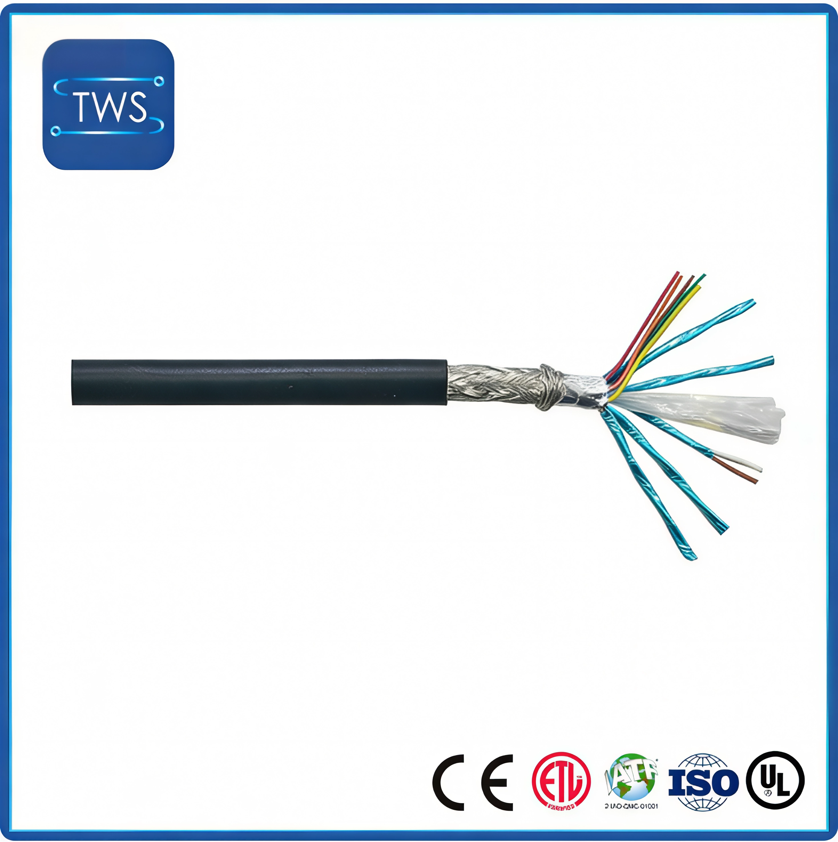 High Frequency DP Cable UL20276 with Premium Tinned Copper
