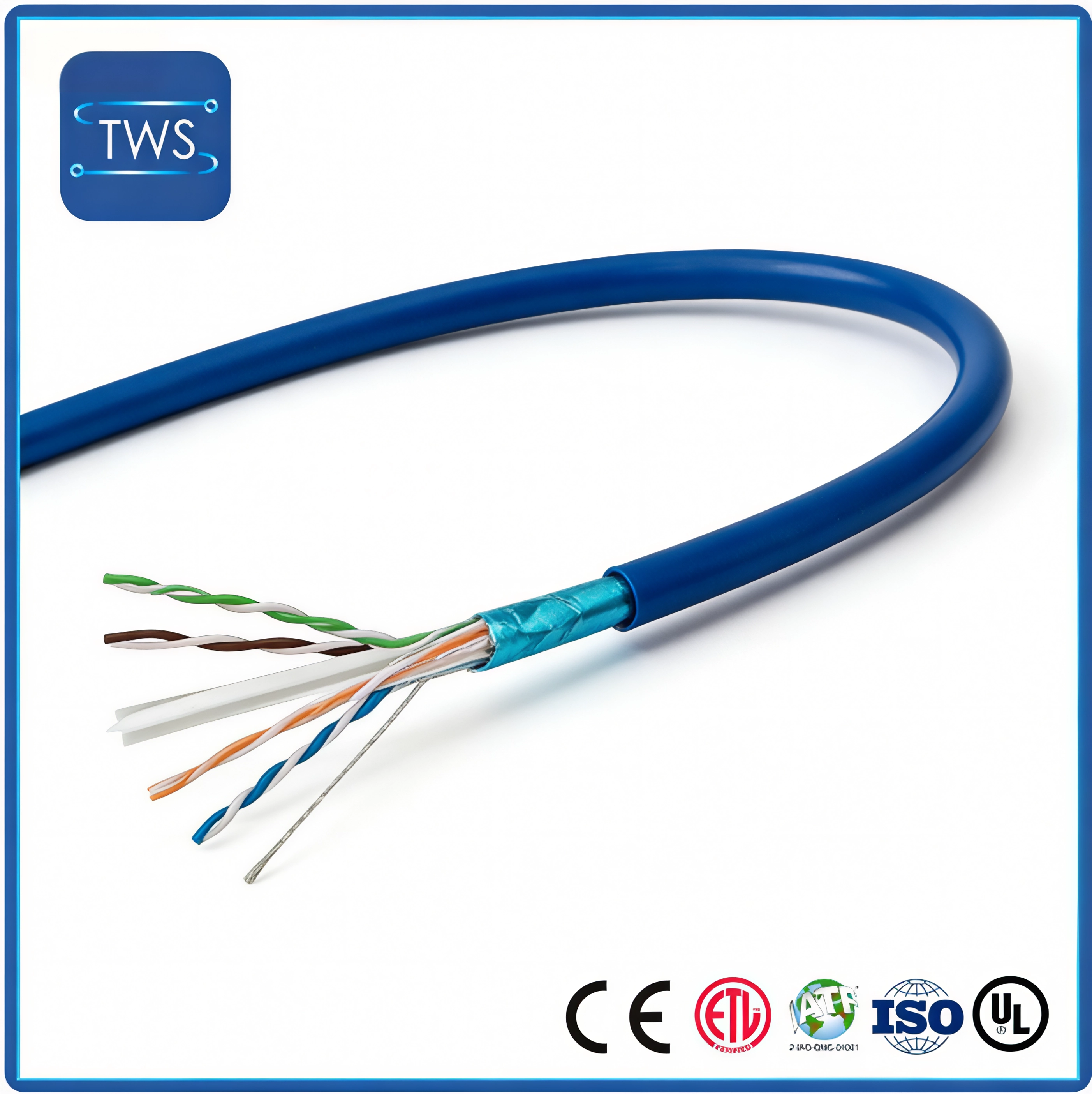 High Quality Hot Sale FTP CAT6 PVC Cable