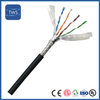 PVC Bare Copper with Filling, Aluminum Foil & Braid Shield Drag Chain CAT5E Cable 