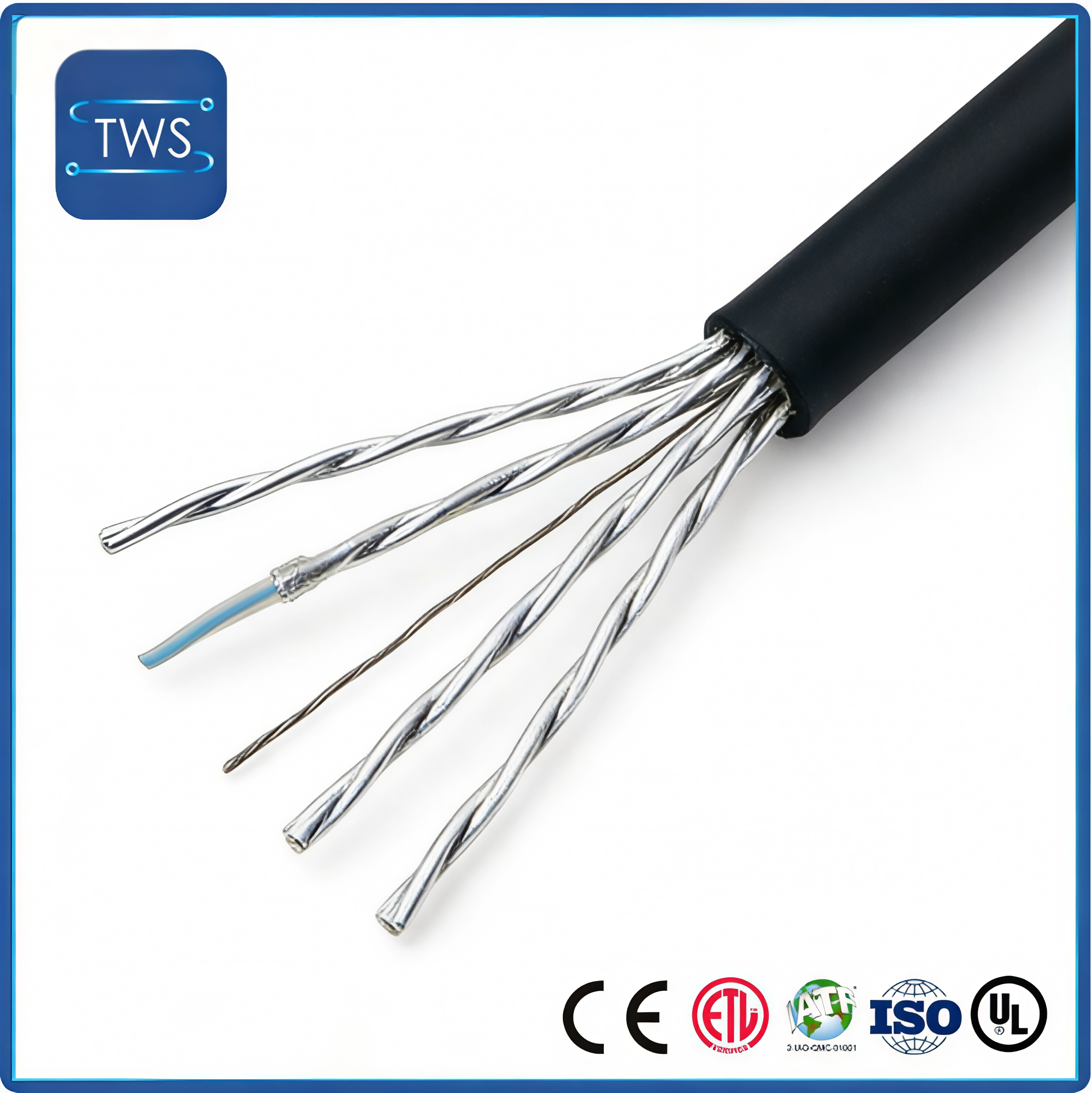 Hot Sale U/FTP CAT8 PVC Cable for Home
