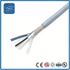 Industrial Control Cable Foam Skin Insulation Bare Copper Tinned Braid Shield PVC Gray