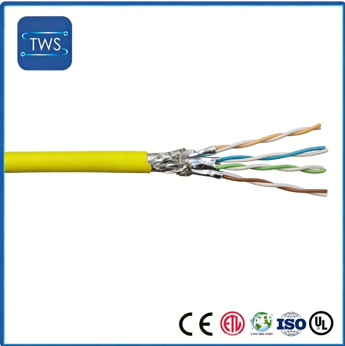 High Quality S/FTP CAT6A LSZH Cable for Home