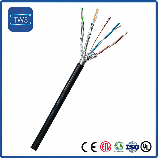 High Quality Hot Sale F/FTP CAT8 PVC Cable for Home