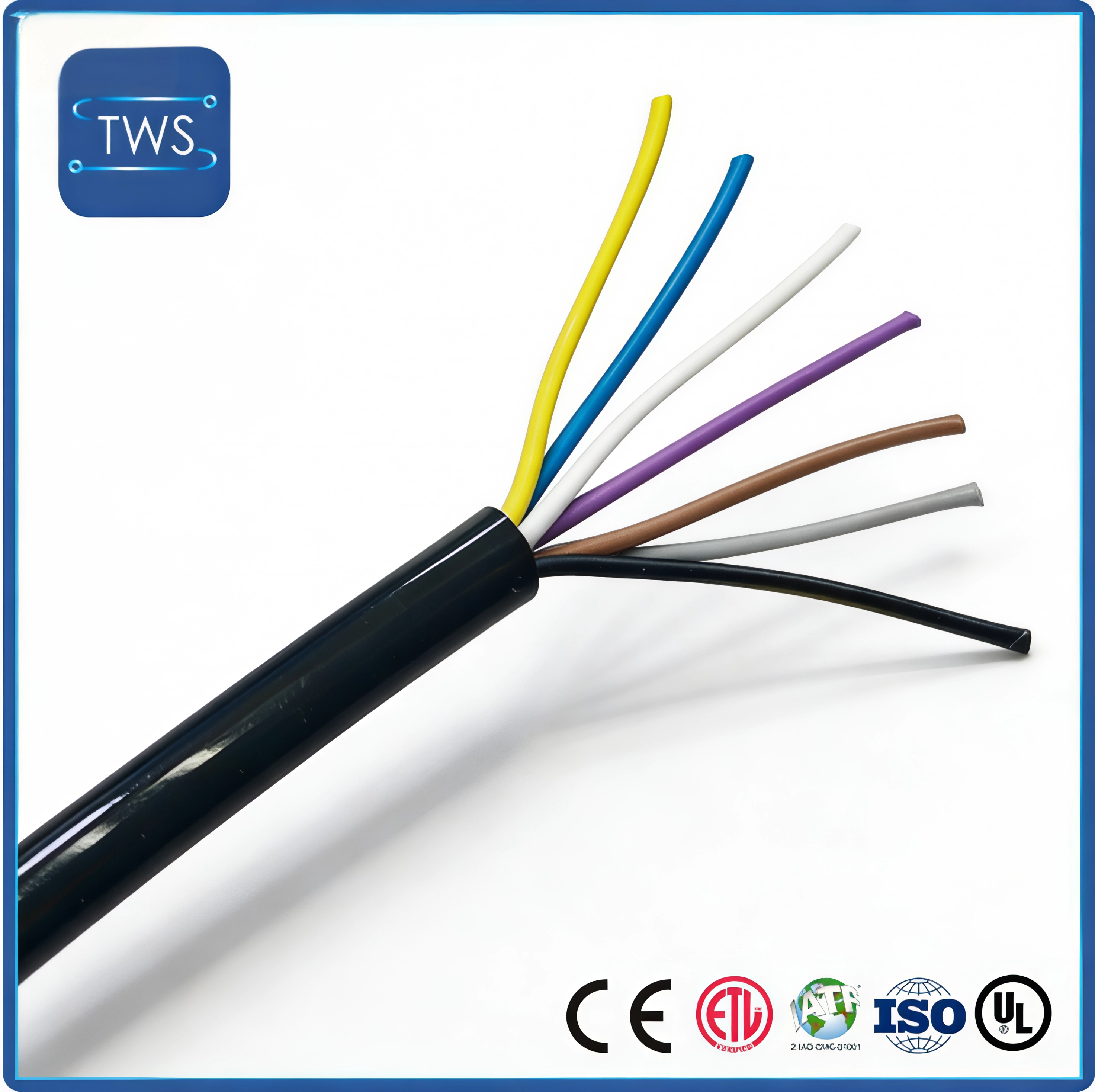 High Quality Hot Sale XLPE insulation TPU Jacket Automotive Sensor Cable from China
