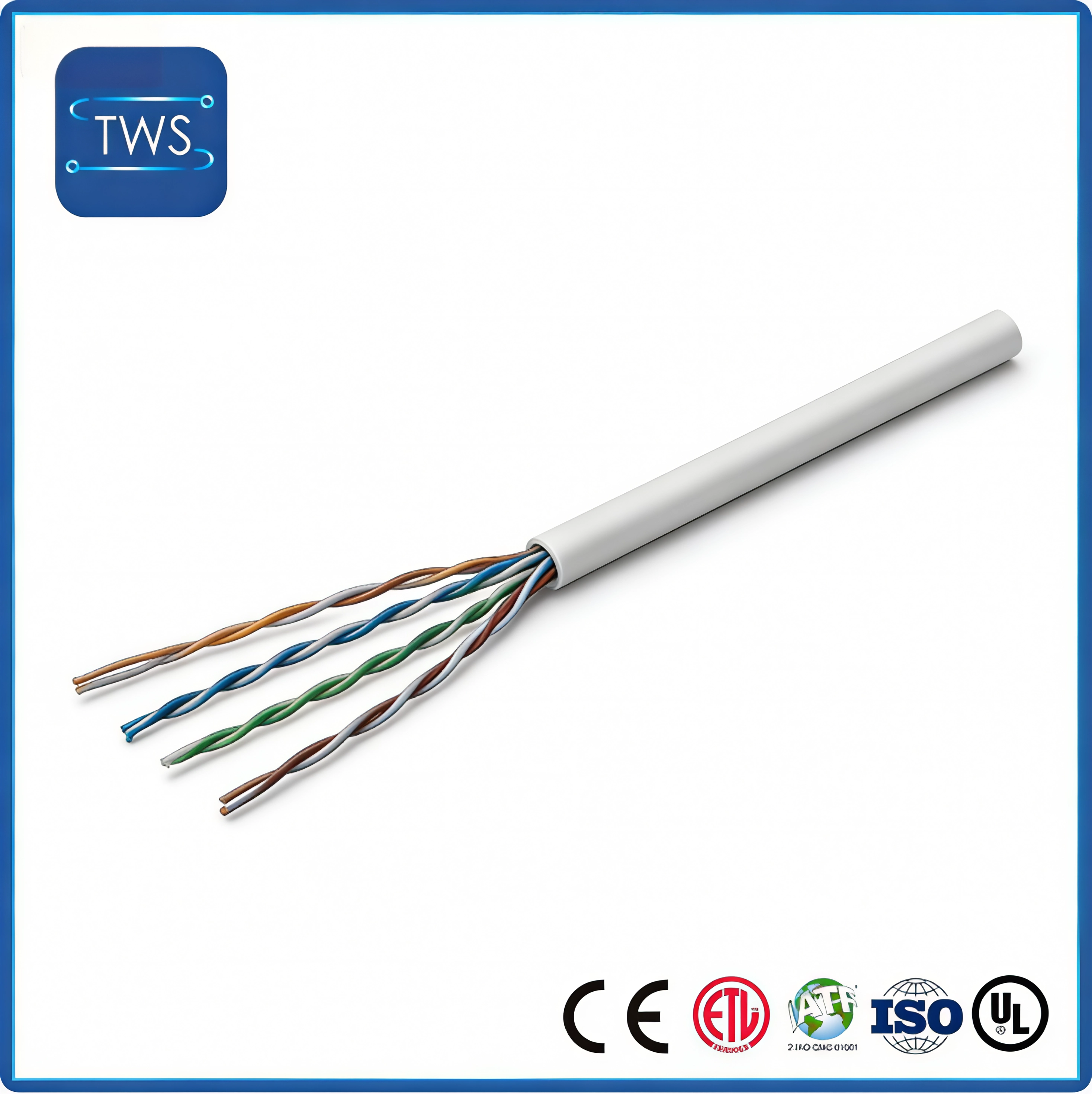 High Quality UTP CAT6A LSZH Cable for Home