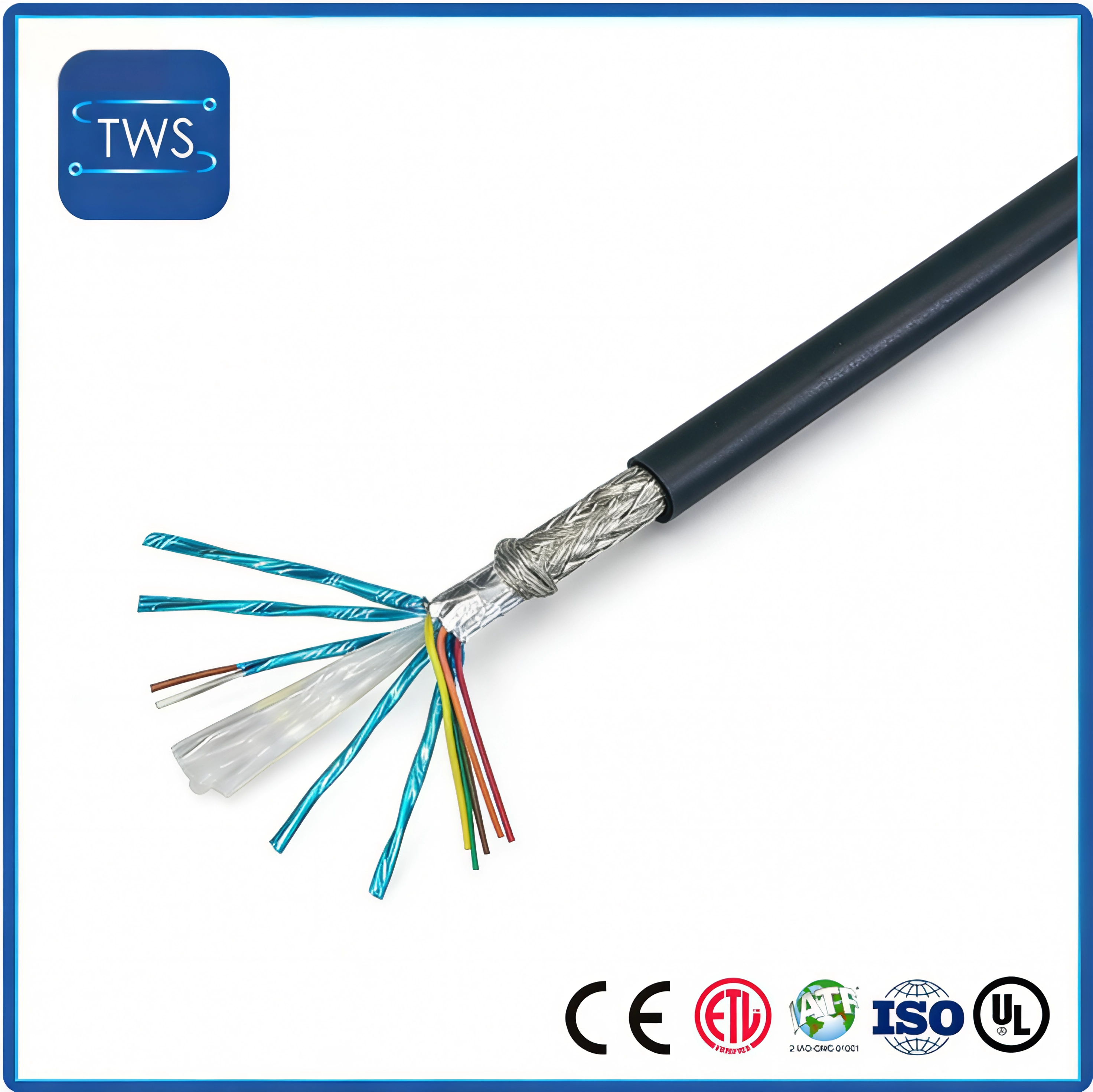 High Frequency DP Cable UL20276 with Premium Tinned Copper