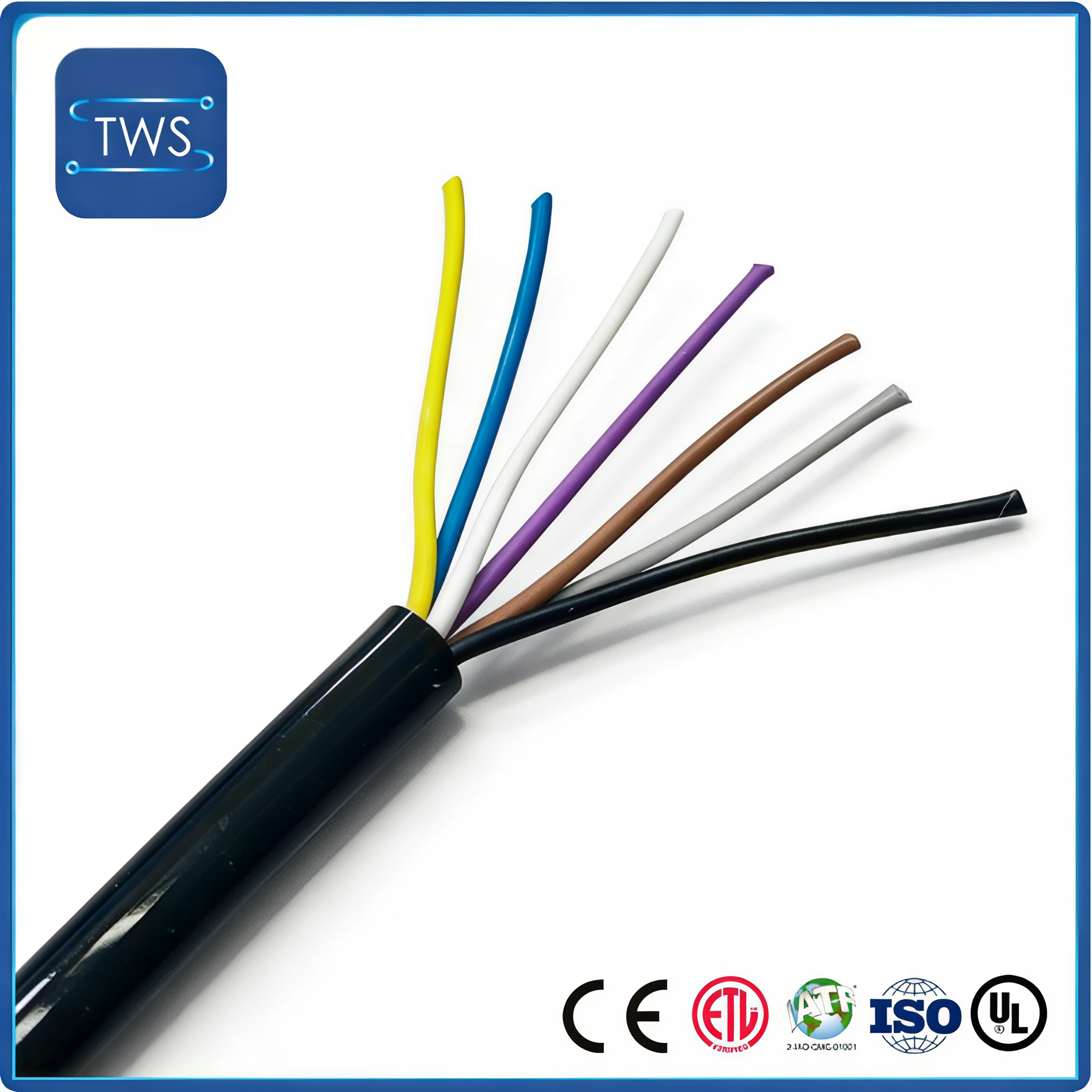 High Quality Hot Sale XLPE insulation TPU Jacket Automotive Sensor Cable from China