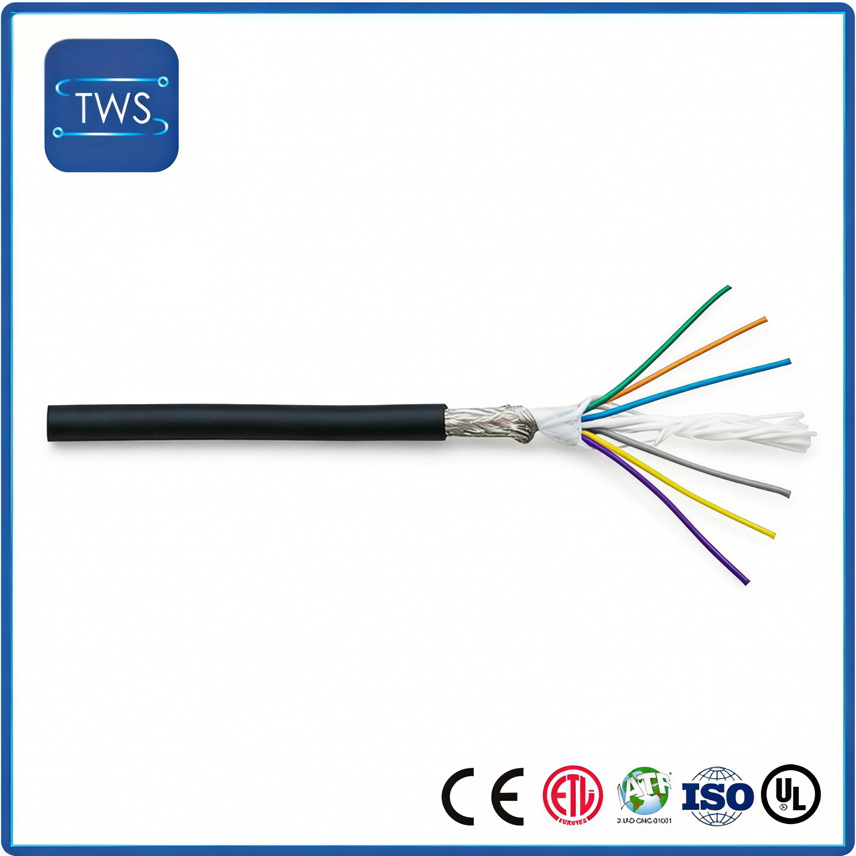 Industrial Control Cable Bare Copper 24AWG