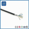 Finished Drag Chain CAT6 Network Cable PVC Black
