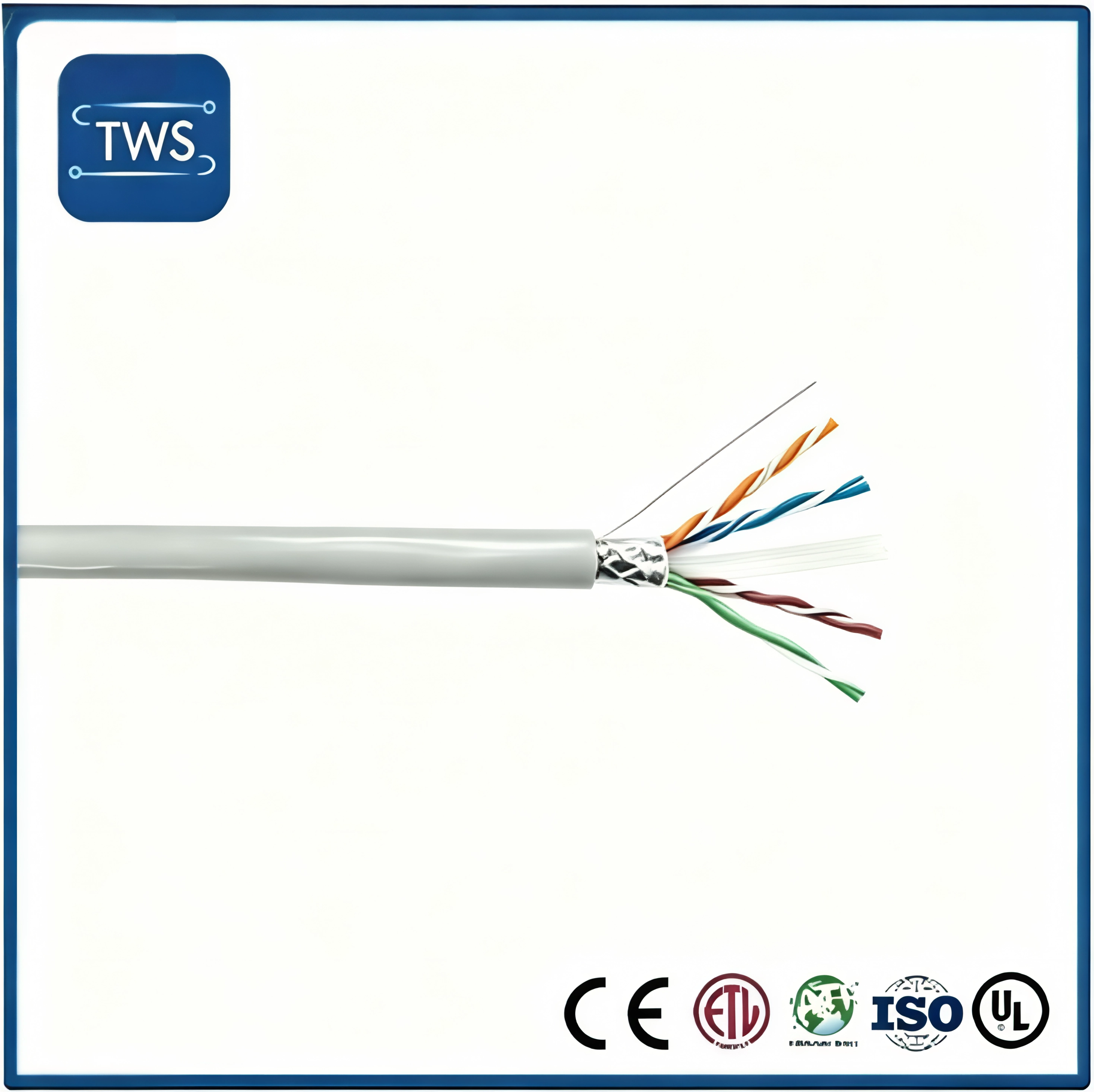 High Quality Hot Sale FTP CAT6A Cable for Home