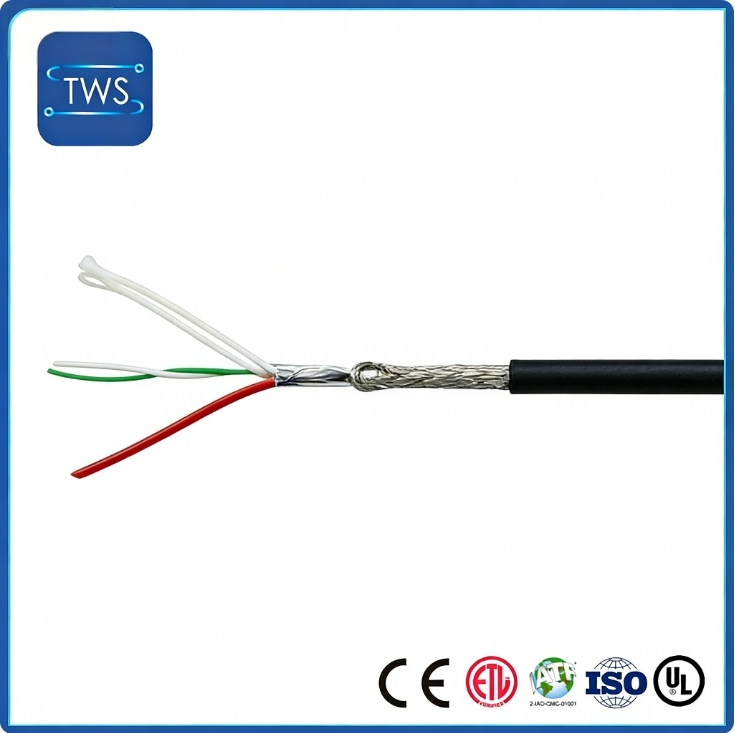 High Frequency USB 2.0 Cable Tinned Copper 30AWG