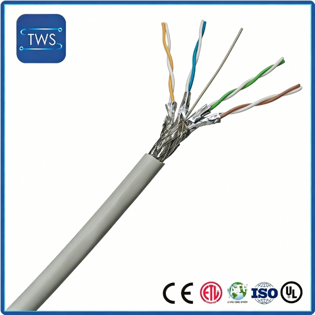 High Quality Hot Sale S/FTP CAT6 PVC Cable for Home