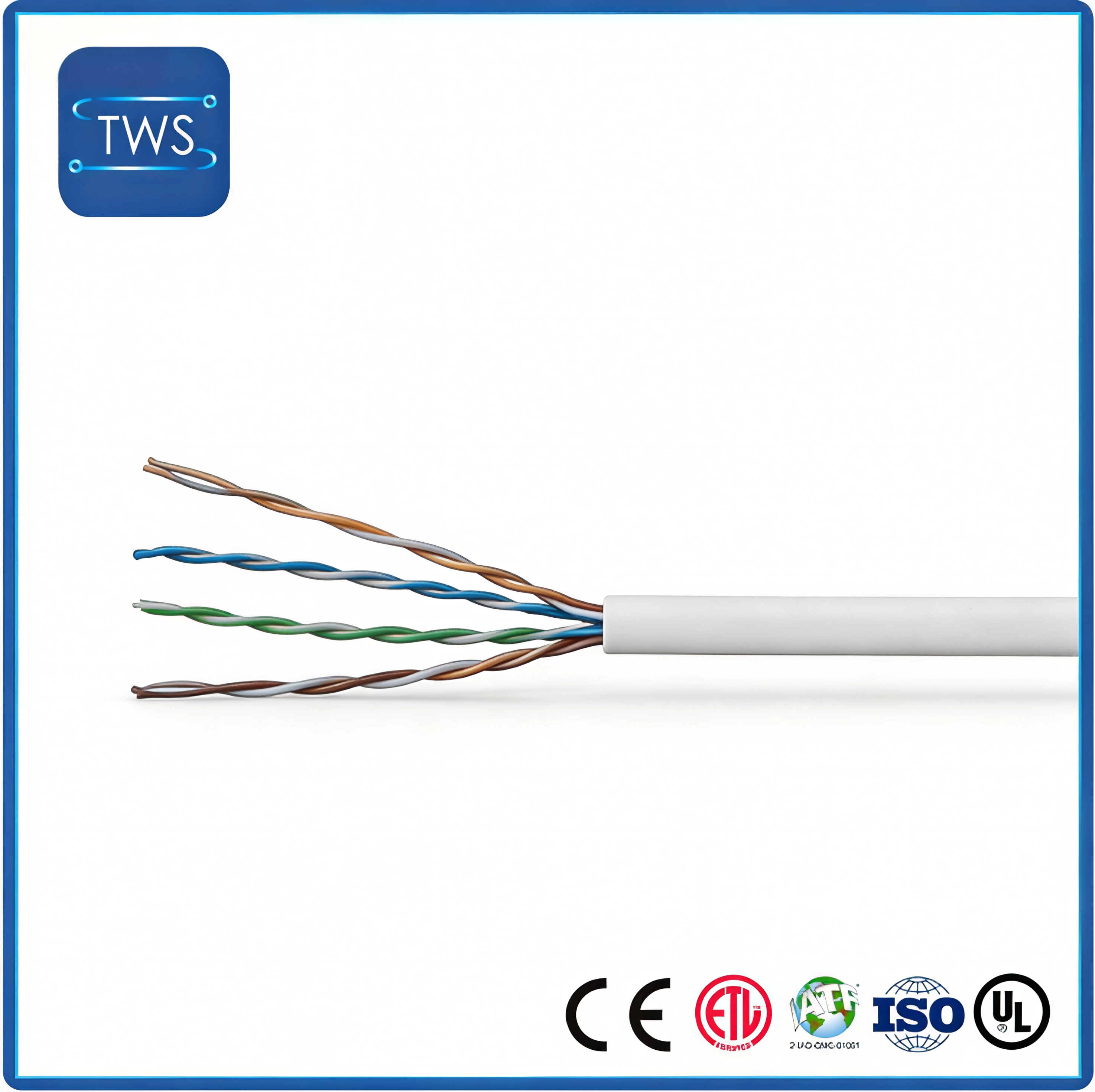 High Quality UTP CAT6A LSZH Cable for Home