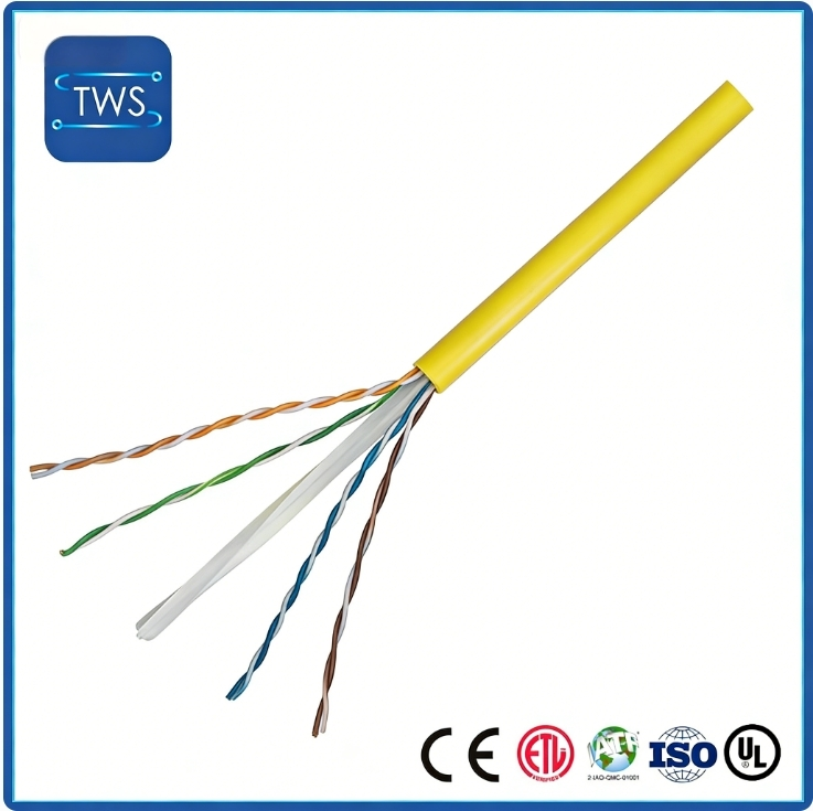 High Quality UTP CAT6A PVC Cable for Home