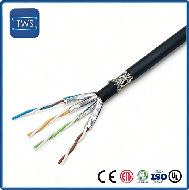 Hot Sale SF/FTP CAT8 TPU Cable for Home