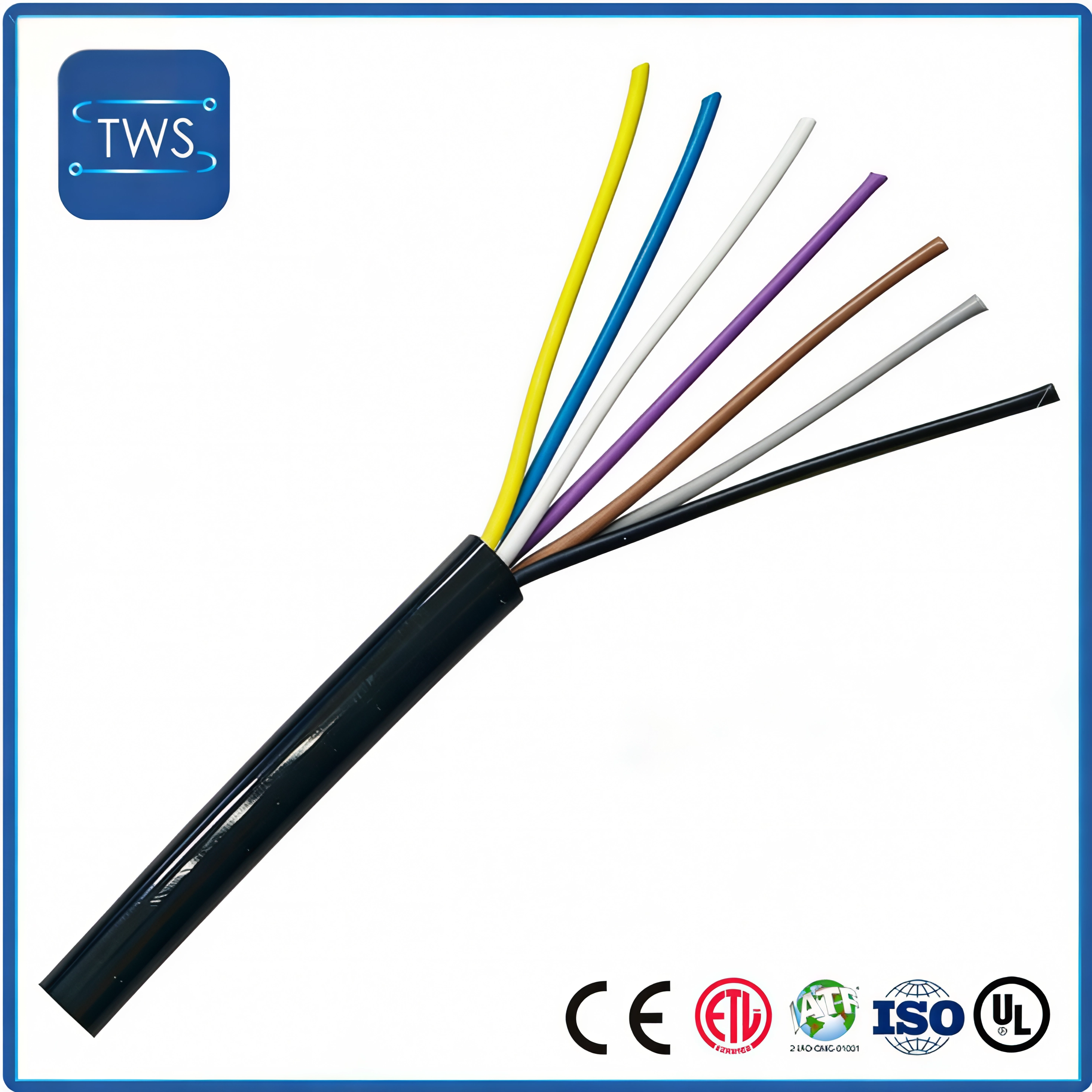 High Quality Hot Sale XLPE insulation TPU Jacket Automotive Sensor Cable from China