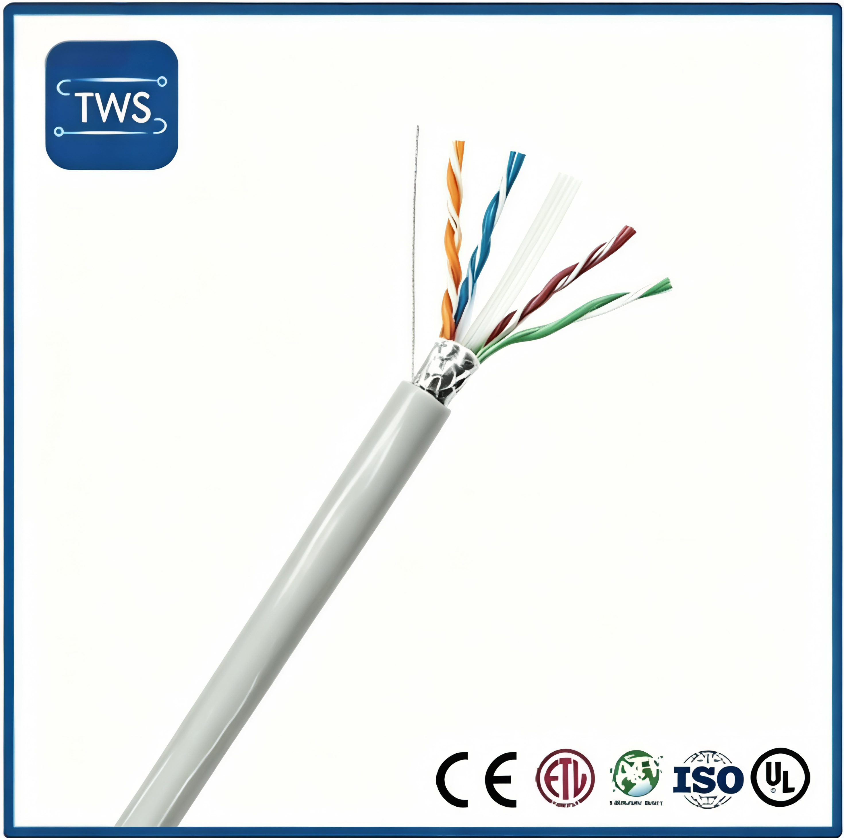 High Quality Hot Sale FTP CAT6A Cable for Home