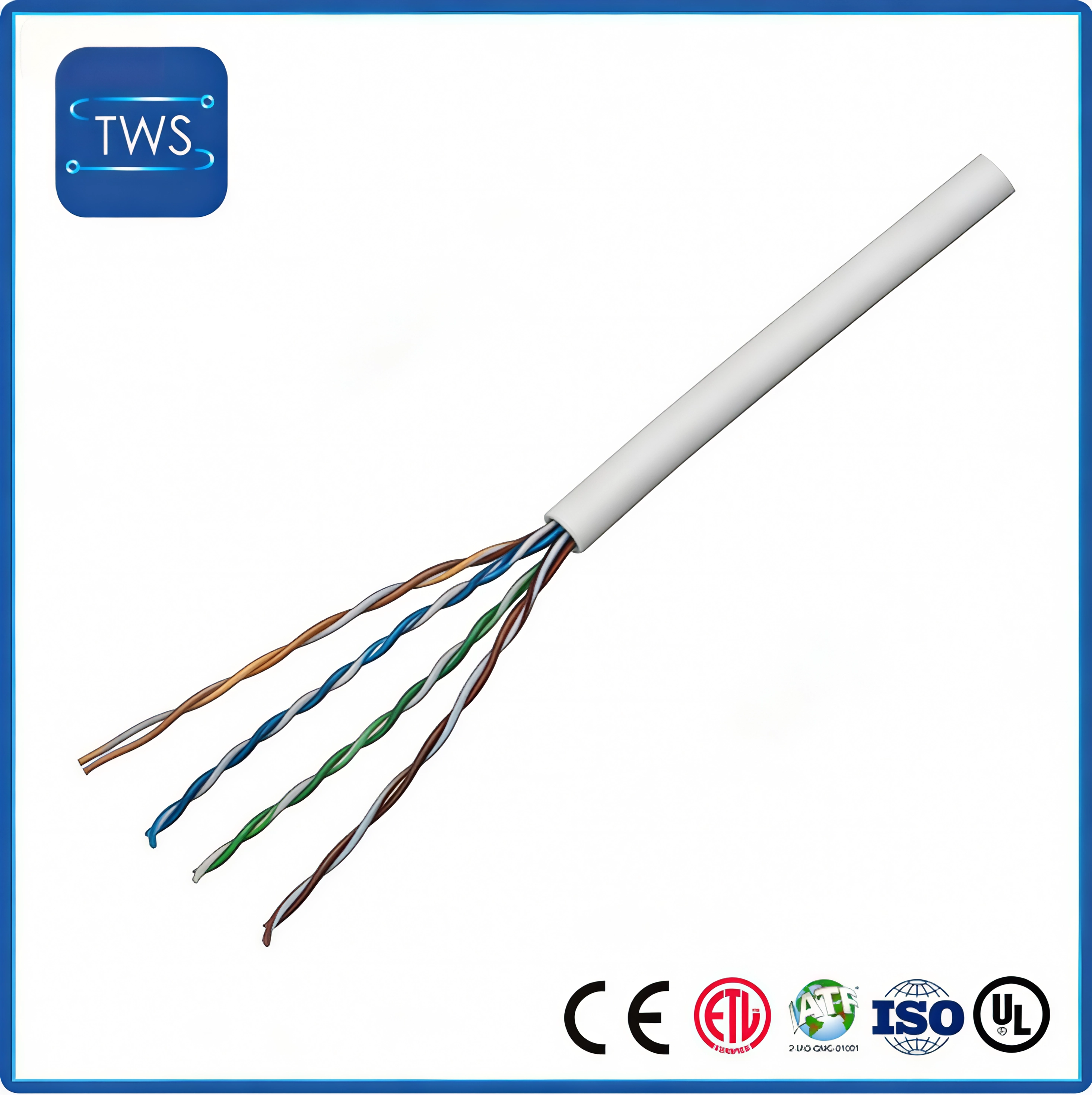 High Quality UTP CAT6A LSZH Cable for Home