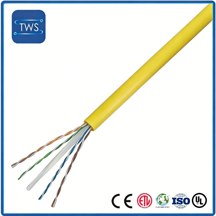 High Quality UTP CAT6A PVC Cable for Home