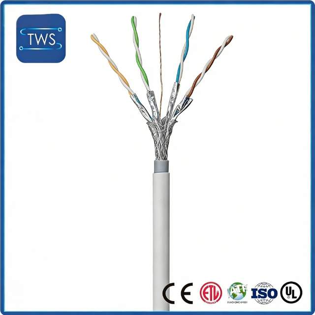 Hot Sale S/FTP CAT8 PVC Cable for Home