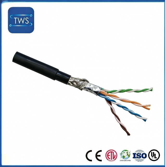 High Quality SF/UTP CAT5E PE Cable