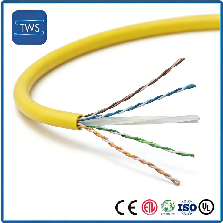 High Quality UTP CAT6A PVC Cable for Home