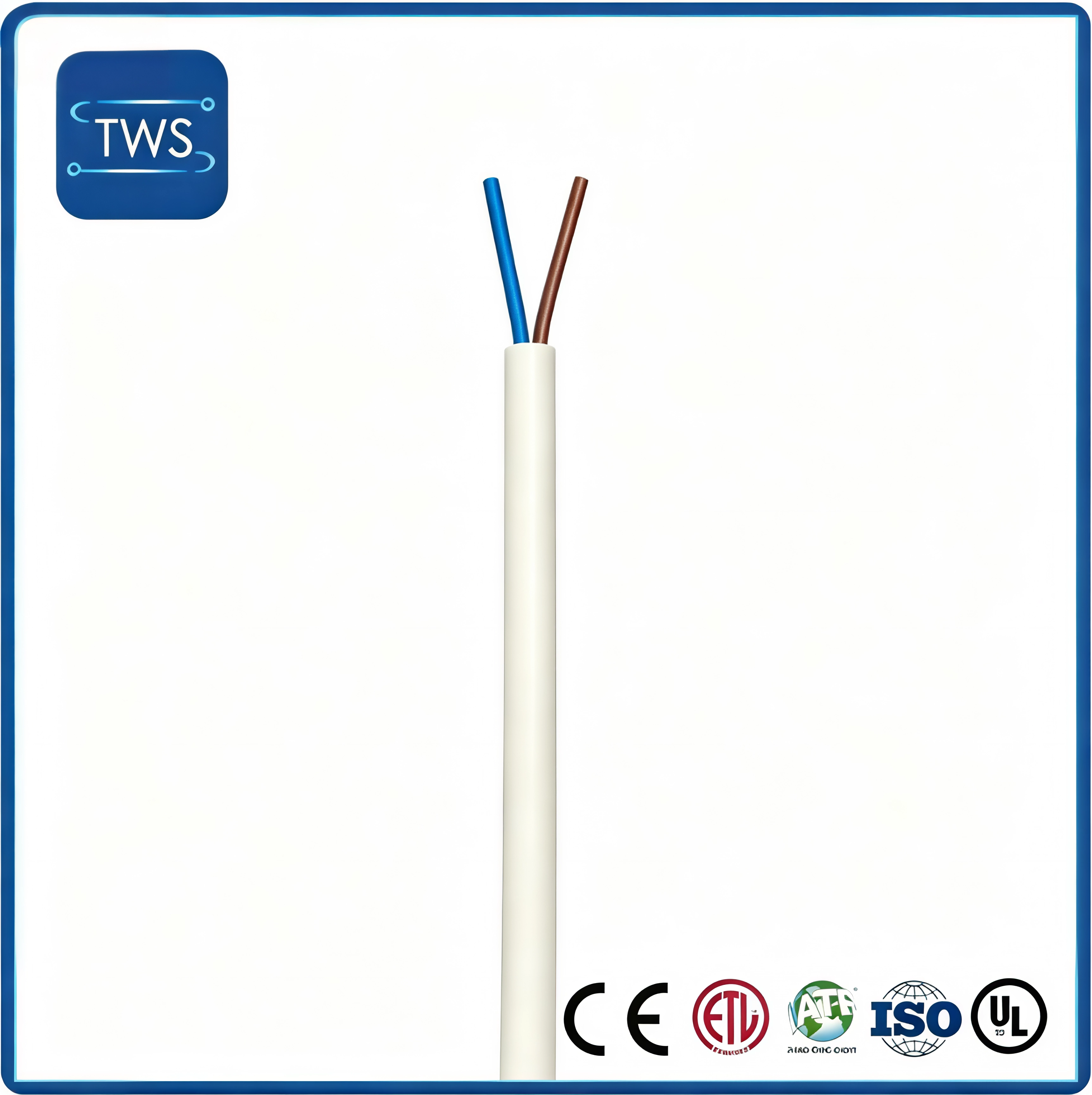 Flexible PVC Insulated Multi Core Control Cable Copper Hook up Wire