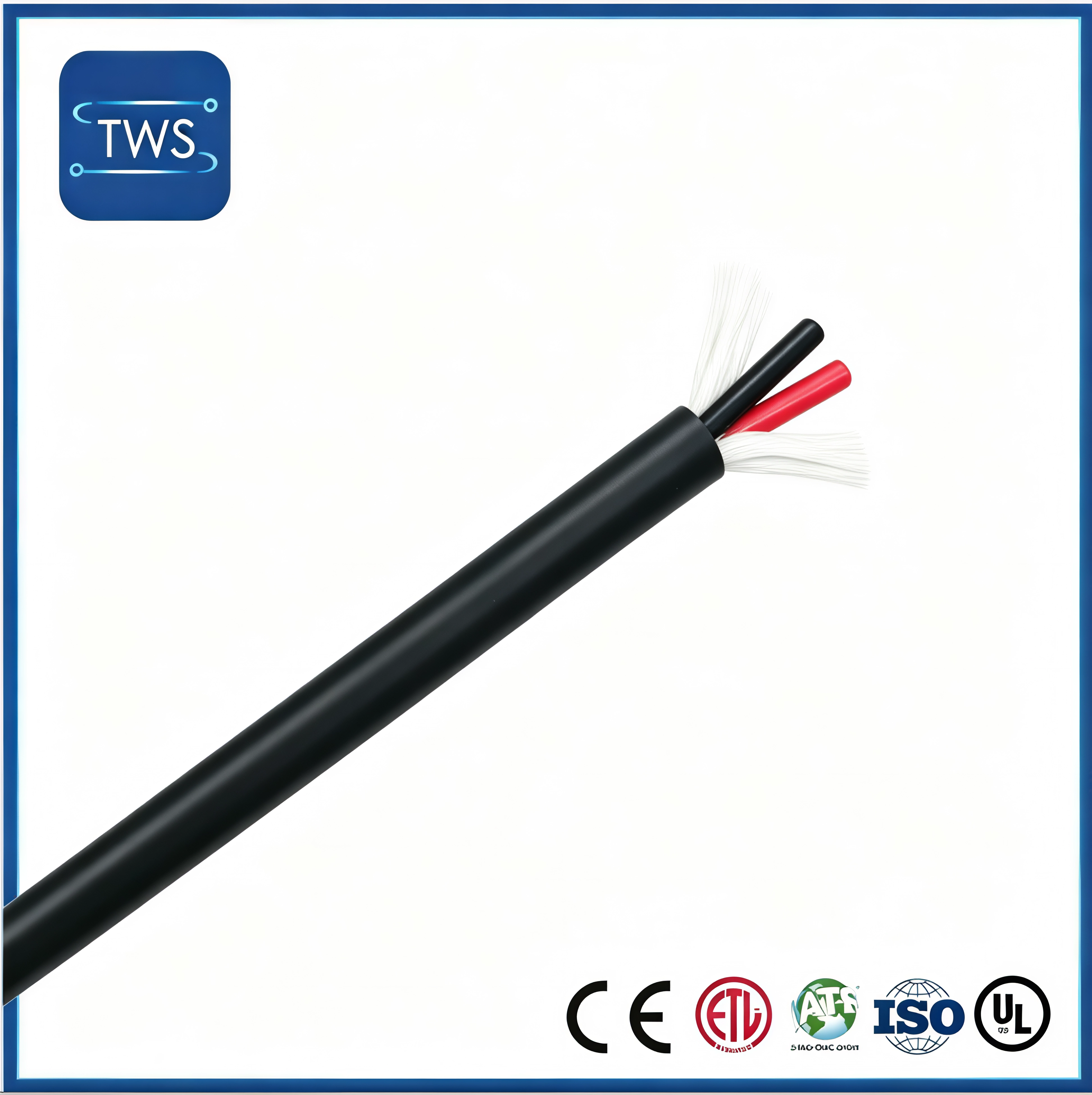 Industrial Profibus PA Cable 18AWG Orange PVC Jacket