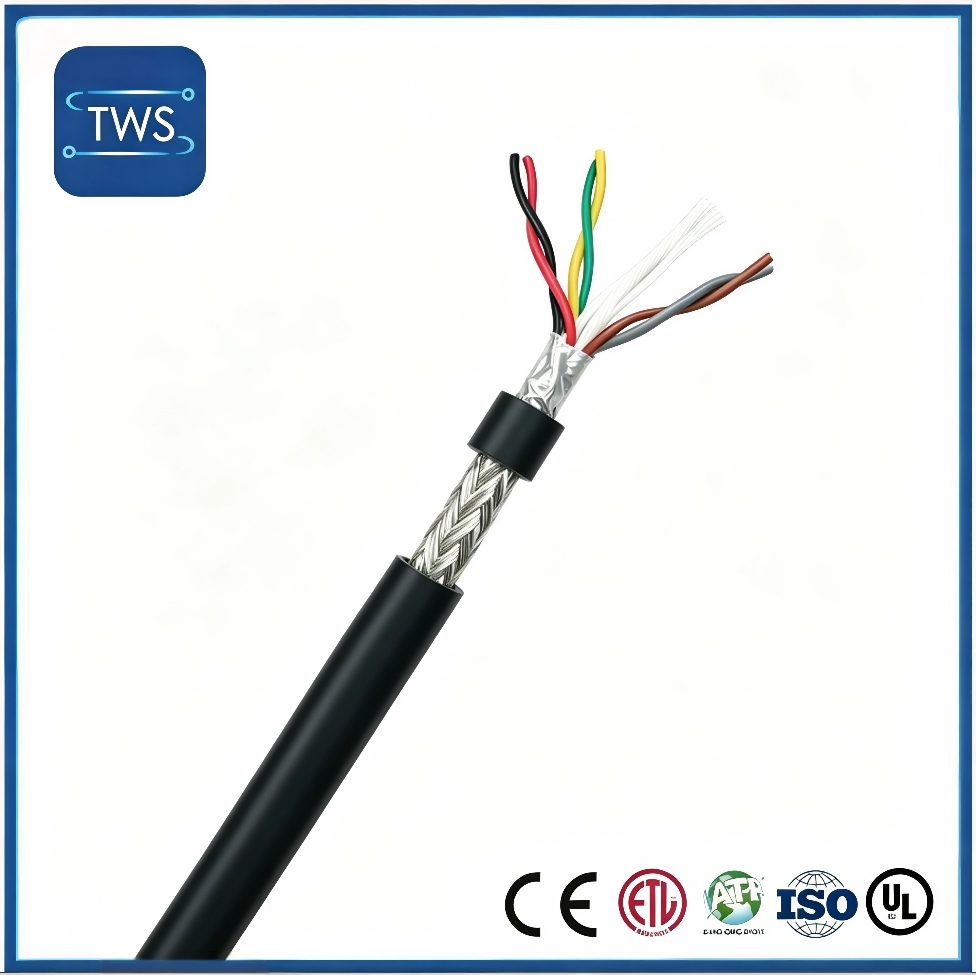 High Flex CAT5e Industrial Ethernet Cable S/FTP 24AWG PUR Drag Chain