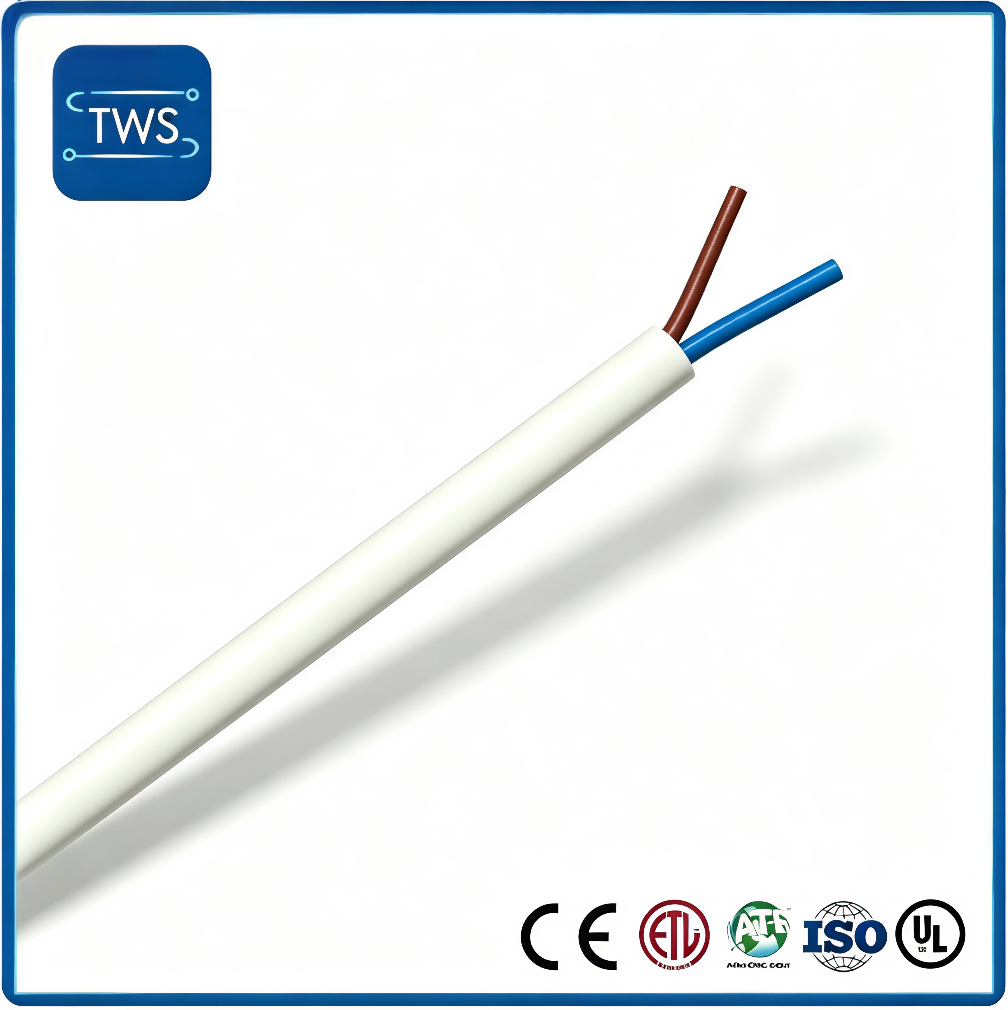 Flexible PVC Insulated Multi Core Control Cable Copper Hook up Wire