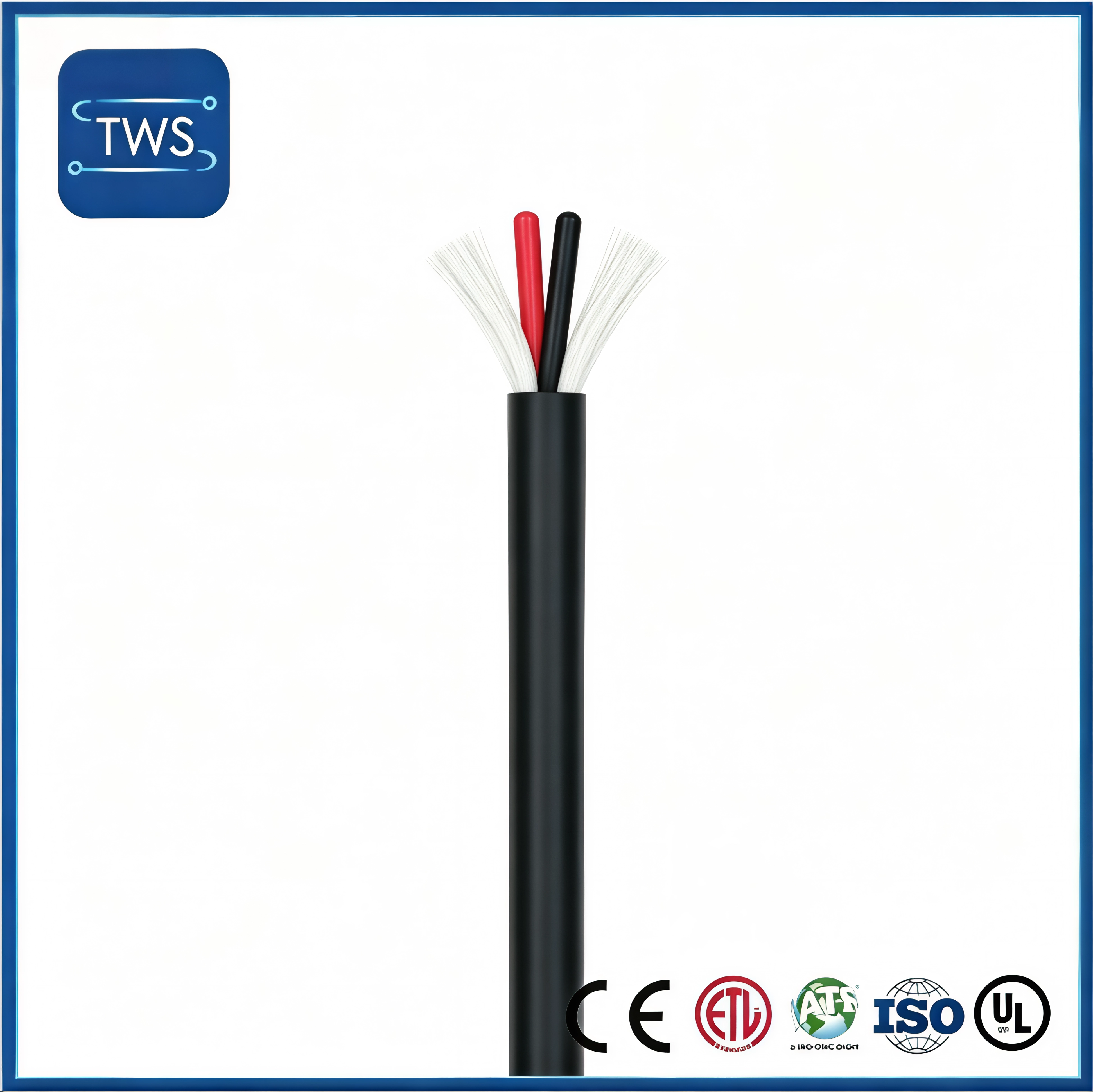 Industrial Profibus PA Cable 18AWG Orange PVC Jacket