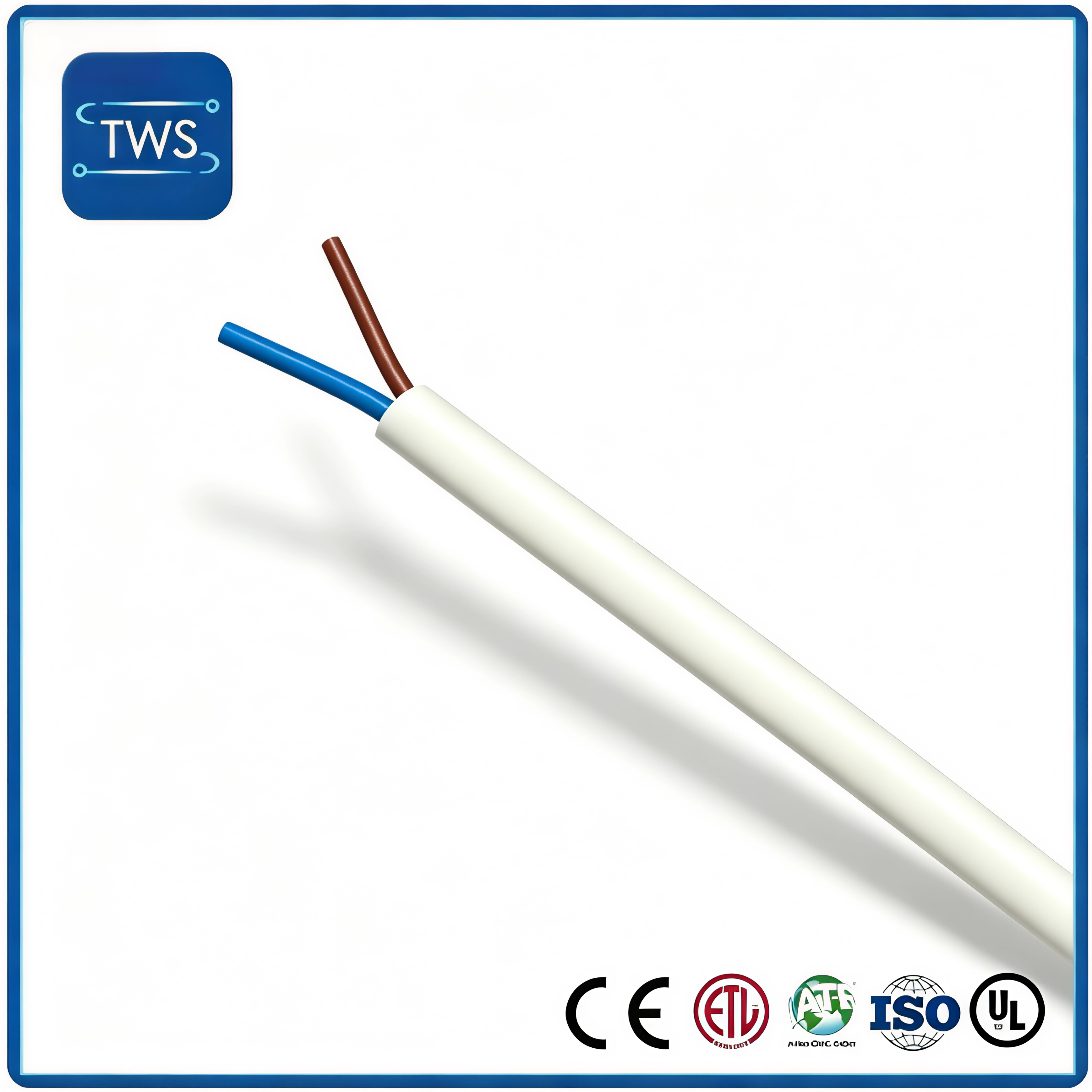 Flexible PVC Insulated Multi Core Control Cable Copper Hook up Wire