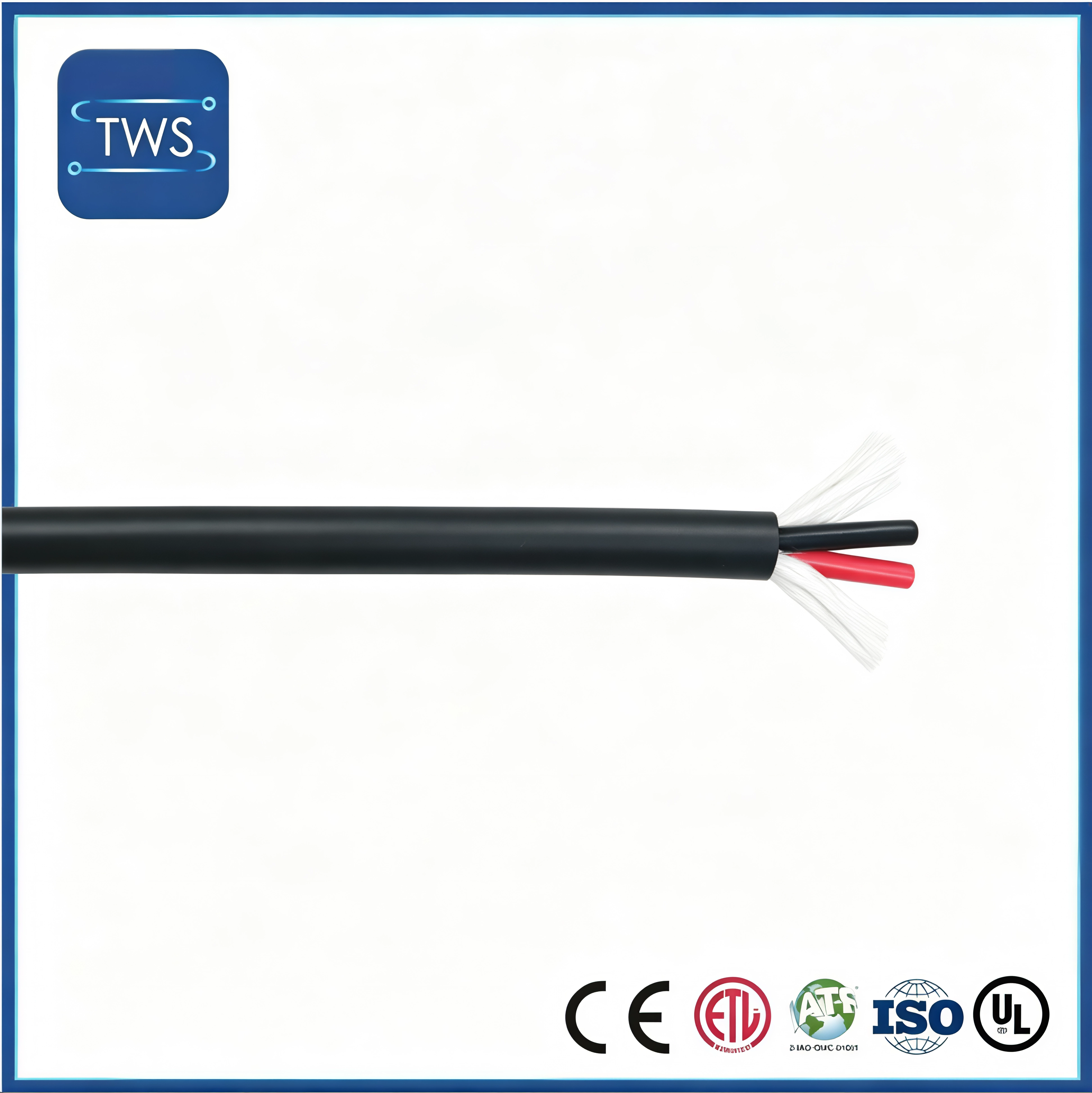 Industrial Profibus PA Cable 18AWG Orange PVC Jacket