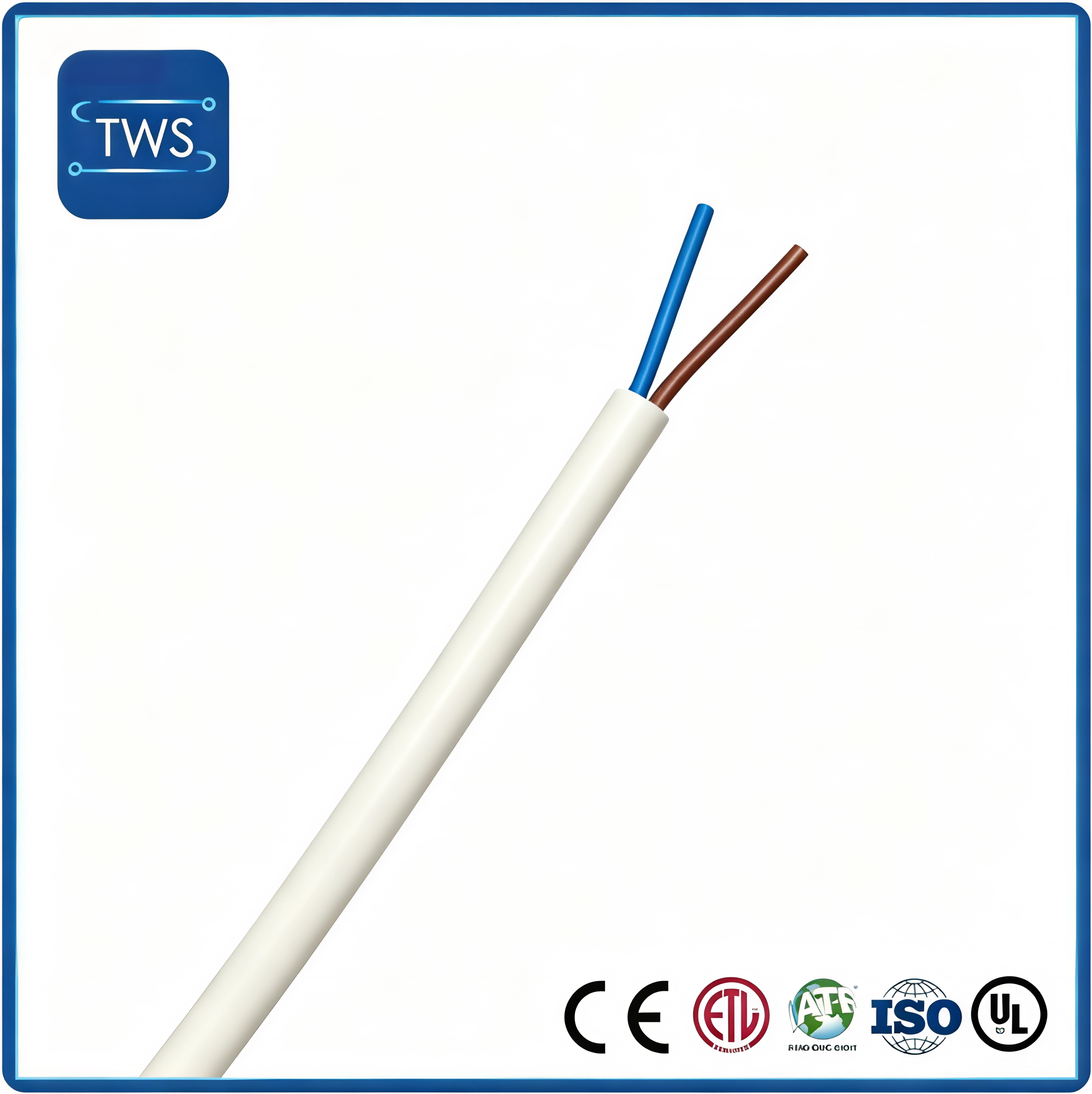 Flexible PVC Insulated Multi Core Control Cable Copper Hook up Wire